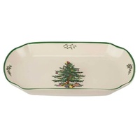 Spode Christmas Tree - Rectangular Serving Tray 29.5cm
