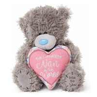 Tatty Teddy Me To You Plush - Greatest Nan In The World