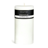 Elume Signature Pillar Candle - Magnolia Gardenia