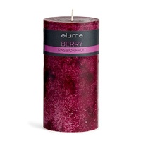 Elume Signature Pillar Candle - Berry Passionfruit