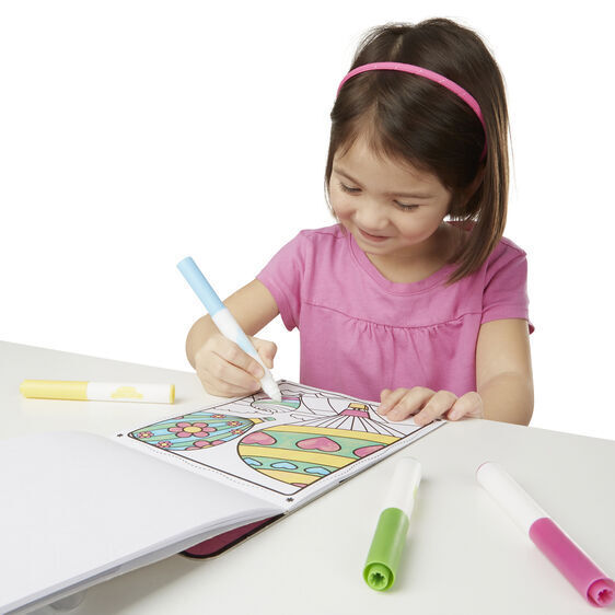 Melissa & Doug On the Go Magicolor Coloring Pad with 4 Mess-Free