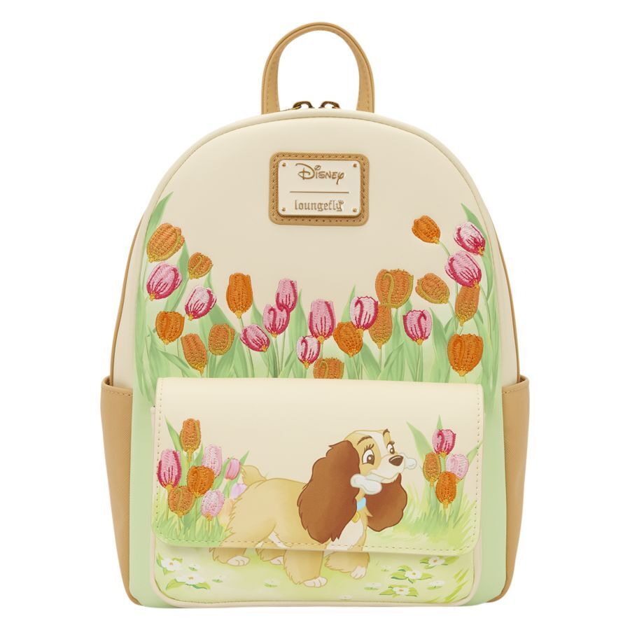 Loungefly Disney Lady & the Tramp - Pastel Tulip Mini Backpack