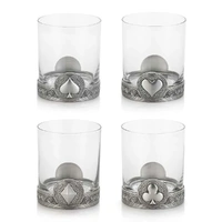 Royal Selangor Ace - Whisky Tumbler 4pc Set