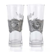 Royal Selangor Game Of Thrones Pilsner Pair - Ice And Fire 