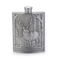 Royal Selangor Woodland Stag - Hip Flask