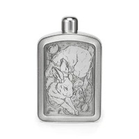 Royal Selangor Ink - Fin T Hare Hip Flask (150ml) Limited Edition 