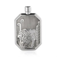 Royal Selangor Savannah - Lion Hip Flask - Large (150mL)