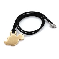 Royal Selangor Disney Pendant - Mickey Mouse Gilt Silhouette