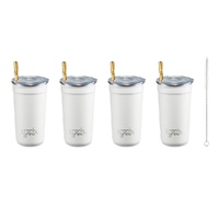 Frank Green Reusable Party Cups - 475ml Cloud (Set of 4)