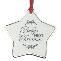 Roman Inc - Baby's First Christmas Hanging Ornament