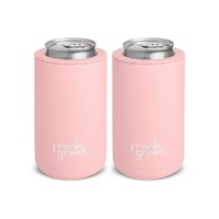 Frank Green 3-in-1 Insulated Drink Holder Duo Pack - 425ml Blushed