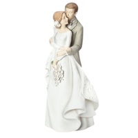 Roman Inc Wedding & Anniversary Cake Topper - Love Story