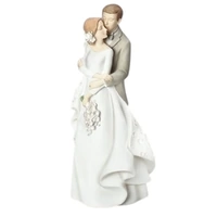 Roman Inc Wedding & Anniversary Cake Topper - Love Story