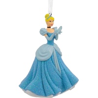 Hallmark Resin Hanging Ornament - Disney Cinderella Holding Glass Slipper