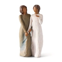 Willow Tree - My Sister My Friend (Darker Skin & Hair) 