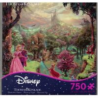 Thomas Kinkade Disney 750pc Puzzle - Sleeping Beauty