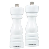 Cole & Mason - London Mills White Gloss Gift Set 18cm
