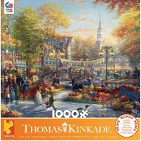 Thomas Kinkade 1000pc - The Pumpkin Festival
