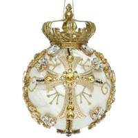 Mark Roberts Crown Jewels - Ivory Hanging Ornament