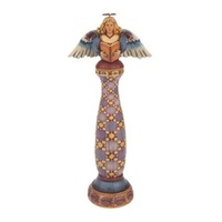 Jim Shore Heartwood Creek - Angel with Book Tulip Base