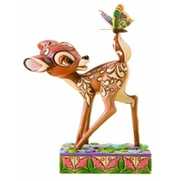 Jim Shore Disney Traditions - Bambi - Wonder of Spring Personality Pose
