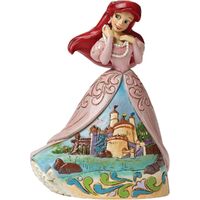 Jim Shore Disney Traditions - Ariel Sanctuary By The Sea Castle Dress Figurine