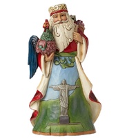 Jim Shore Heartwood Creek Christmas Around The World - Brazilian Santa