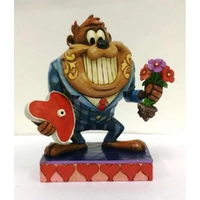 Jim Shore Looney Tunes Collection - Taz Ready for a Date - Dinner Date