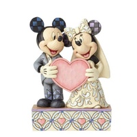 Jim Shore Disney Traditions - Mickey & Minnie Mouse Wedding - Two Souls One Heart