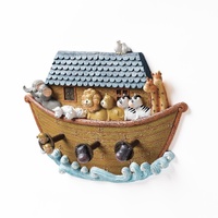 Noahs Ark Hand Painted Wall Hook