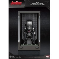 Beast Kingdom Mini Egg Attack - Marvel Avengers Age of Ultron War Machine 2.0 with Hall of Armor