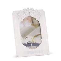 DEMDACO Baby Tender Blessings - God Bless Baby Photo Frame Blue