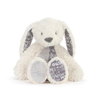 Demdaco Baby - Love You Crew Scout Bunny Plush