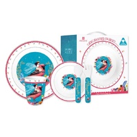 Ashdene Enchanted Fairies Piper - 5 Piece Kids Dinner Set