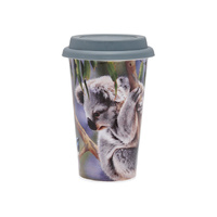 Ashdene Fauna of Australia - Koala & Wren Travel Mug