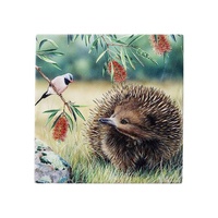 Ashdene Fauna of Australia - Echidna & Finch Trivet