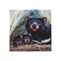 Ashdene Fauna of Australia - Tasmanian Devils Trivet