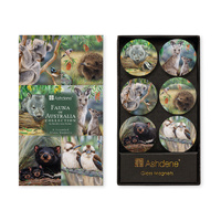 Ashdene Fauna of Australia - Assorted Glass Magnets 6 Pack