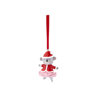 Ashdene Barney Saves Christmas Hanging Ornament - Koala Mrs Claus