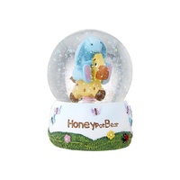 Ashdene Honey Pot Bear - Frankie Small Snowglobe