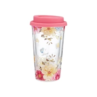 Ashdene Springtime Soiree - Double Walled Glass Travel Mug