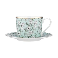 Ashdene Vintage Floral - Sage Cup & Saucer