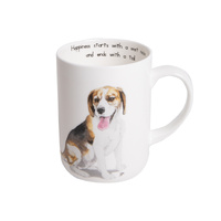 Ashdene Puppy Tales - Beagle Large Can Mug