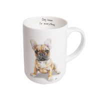 Ashdene Puppy Tales - French Bulldog Large Can Mug