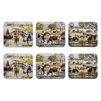 Ashdene Grazing Paddocks - Assorted Coasters 6 Pack