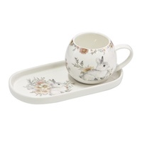 Ashdene Woodland Bunnies - Mug & Plate Set