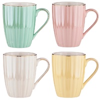 Ashdene Parisienne Pearl - Assorted Mugs Set of 4