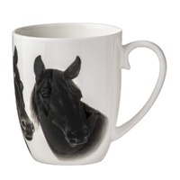 Ashdene Horse Trio - Black Mug