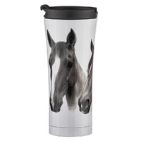Ashdene Horse Trio - Chestnut Travel Mug