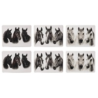 Ashdene Horse Trio - Assorted Placemats Set of 6